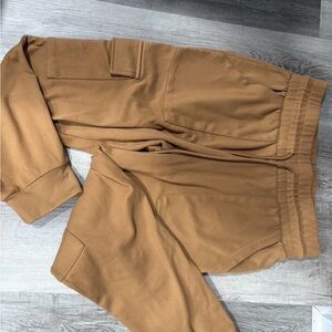 BEARPAW Women's Micro Fleece Lounge Drawstring Cargo Sweatpants with Pockets